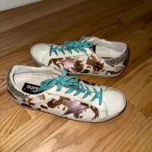 Golden Goose Superstar Leather Low Top Sneakers - Intermix Exclusive